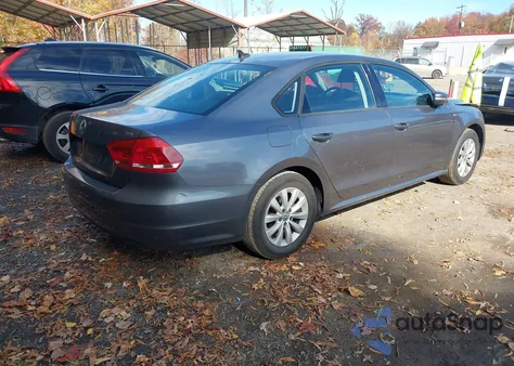 2015 Volkswagen Passat 1.8T Wolfsburg Edition from USA, damaged, VIN 1VWAT7A37FC018495